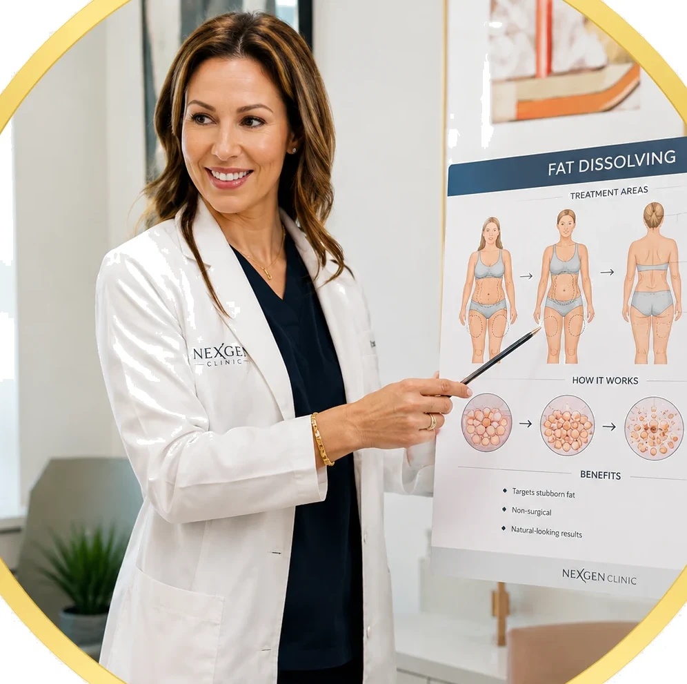 Fat Dissolving treatment at NexGen Clinics